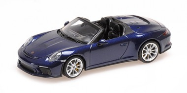 Minichamps 410061132 Porsche 911 (991) Speedster blaumet 