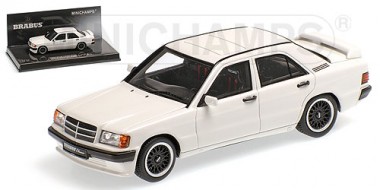 Minichamps 437032602 Brabus MB 190E 3.6S weiß 1989 