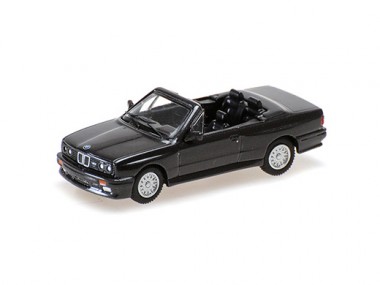 Minichamps 870020234 BMW M3 Cabrio (E30) dunkelgrau-met. 1988 