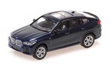 Minichamps 870020521 BMW X6 (G06) blau-met. 2020 