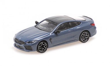 Minichamps 870029021 BMW M8 Coupé (G15) barcelonablau met. 