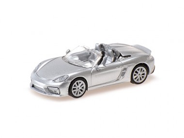 Minichamps 870067700 Porsche 718 Spyder (981) grau-met. 2019 