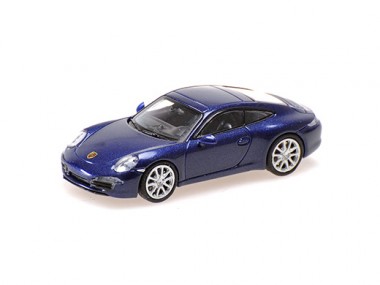 Minichamps 870068021 Porsche 911 Carrera (991/2011) blau 