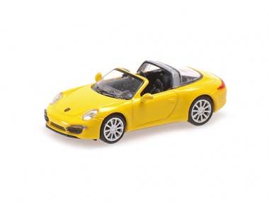 Minichamps 870068040 Porsche 911 Targa (991/2014) gelb 