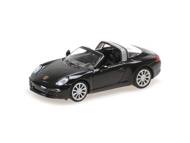 Minichamps 870068044 Porsche 911 Targa (991/2014) schwarz 