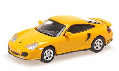 Minichamps 870068171 Porsche 911 Turbo (996/2000) gelb 