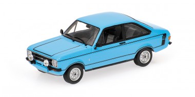 Minichamps 870080001 Ford Escort Mk II 1600 Sport (2t) hellbl 