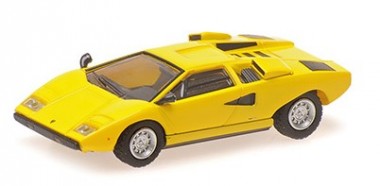 Minichamps 870103121 Lamborghini Countach LP 400 gelb 