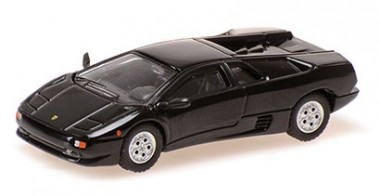 Minichamps 870103222 Lamborghini Diablo schwarz (1994) 