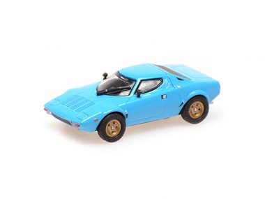 Minichamps 870125021 Lancia Stratos hellblau 1974 