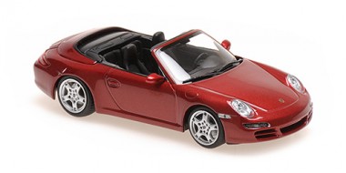 Minichamps 940063031 Porsche 911 (997.1) Carrera S Cab. rot-m 