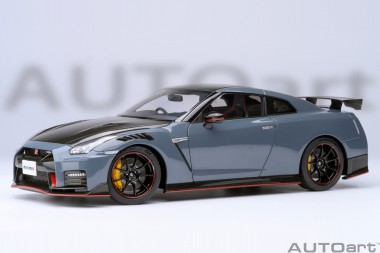 AUTOart 77505 Nissan GT-R (R35) NISMO 2022 stahlgrau 