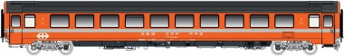 LS Models 472301 SBB Reisezugwagen 2.Kl. UIC Z1 Bpm Ep.5 