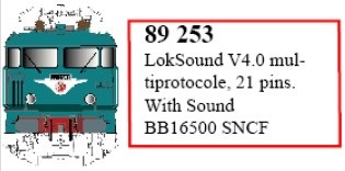 LS Models 89253 LokSound V4.0 für Serie BB16500 