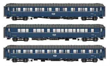 LS Models 98017 CP Schlafwagen-Set 3-tlg Ep.4a 