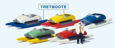 Preiser 10685 Tretbootverleih 