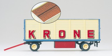 Preiser 21020 Packwagen Zirkus Krone, offen. Lad 