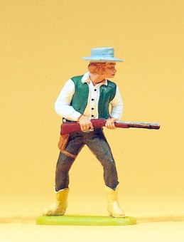 Preiser 54806 Cowboy stehend, mit Gewehr 