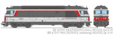 REE Modeles MB-251 SNCF Diesellok BB 67547 Ep.5/6 