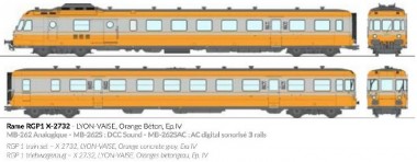 REE Modeles MB-262 SNCF Triebzug RGP1 X2732 Ep.4 