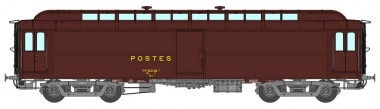 REE Modeles VB-256 SNCF PTT Postwagen 16m PEZ Ep.4 