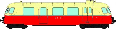 REE Modeles VM-008 CFDT Triebwagen BILLARD A80 Ep.3 