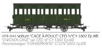 REE Modeles VM-044 CFD Personenwagen 1802 Ep.3b 