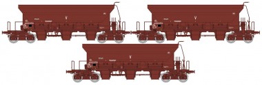 REE Modeles WB-808 SNCF Selbstentladewagen-Set 3-tlg Ep.5/6 