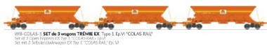 REE Modeles WB-COLAS-1 Colas Rail Selbstentladewagen-Set Ep.6 