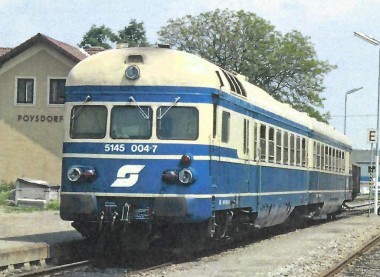 Jägerndorfer JC25202 ÖBB Blauer Blitz Rh 5145 2-tlg. Ep.4 