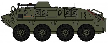 NPE NA88274 Schützenpanzer SPW 60 PB NVA 