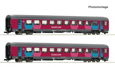 Roco 6200024 SNCF Ouigo Corailwagen-Set 2-tlg. Ep.6 