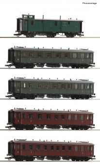 Roco 6200076 KWSTE Schnellzugwagen-Set 5-tlg. Ep.1 