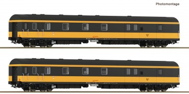 Roco 6200188 2er Set Bahnpostwagen ÖBB gelb Ep.5 