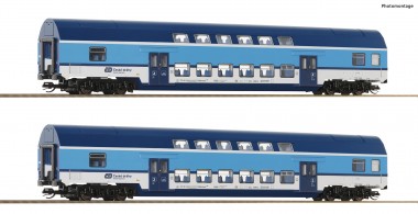 Roco 6280028 CD Doppelstockwagen-Set 2-tlg. Ep.6 