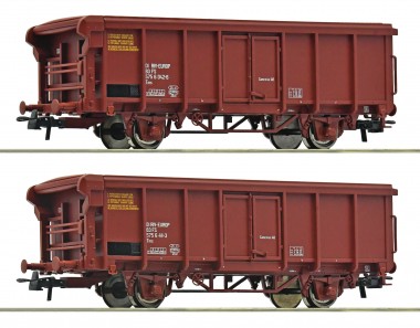 Roco 6600082 FS 2-tlg. Set: Rolldachwagen Ep.4 