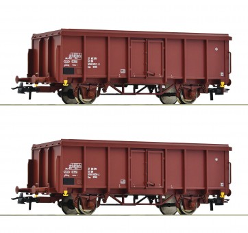 Roco 76006 DR offene Güterwagen Set 2-tlg. Ep.4 