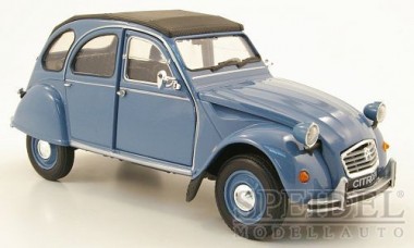 Welly WEL24009Abl Citroen 2CV blau 