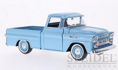 Motormax MOM79311LB Chevrolet Apache Fleetside PickUp blau 