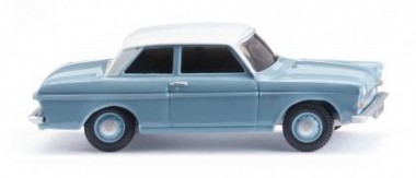 Wiking 020204 Ford Taunus 12M  pastellblau weißem Dach 