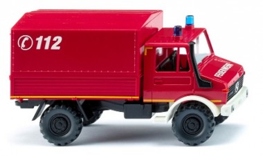 Wiking 086160 MB Unimog U1700 L Pritsche/Pl. FW 