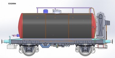 Exact-train 20594 DRG Kesselwagen Camouflage Ep.2 