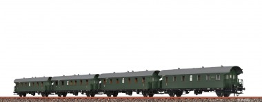 Brawa 46821 DB Personenwagen-Set 4-tlg. Ep.3 