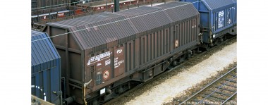 Brawa 51019 NS Teleskophaubenwagen Shimms385 Ep.5 