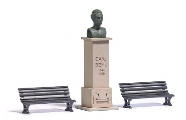 Busch 7732 Statue von Carl Benz 