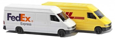 Busch 8304 MB Sprinter Kastenwagen FedEx / DHL 