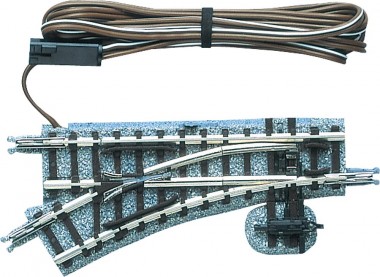 Tomytec 971232 Elektrische Weiche, links, in 