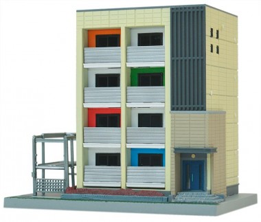 Tomytec 971929 Apartment-Block, beige 