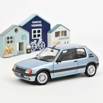 Norev 184857 Peugeot 205 GTi 1,6 blau 1988 