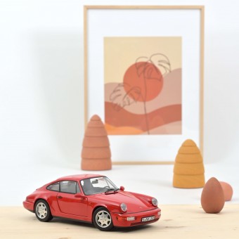 Norev 187320 Porsche 911 Carrera 2 rot (1990) 